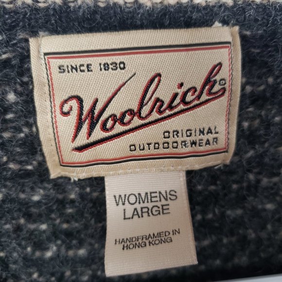 COPY - VTG Woolrich Gray Preppy Button Up Cardigan Size L - Picture 3 of 10